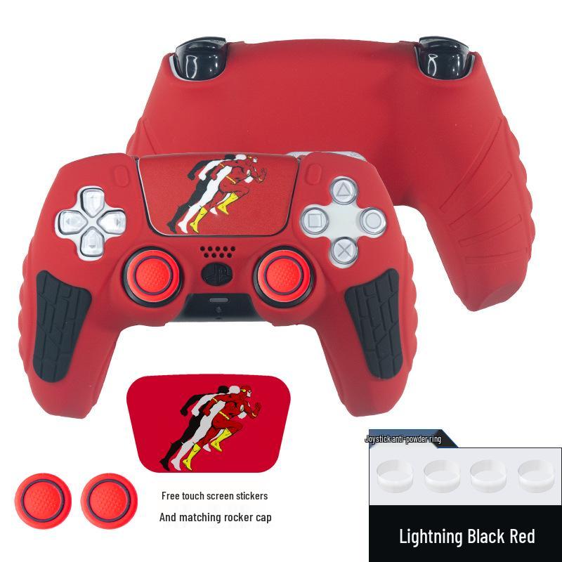 PS5 Silicone Non-Slip Sweat-Proof Controller Protective Cover for PlayStation 5