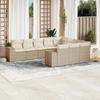 VidaXL Garden Lounge Set with Cushions 10 Pcs, Patio Sofas, Patio Furniture Set, Outdoor Furniture, Beige 3223087