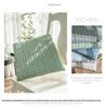 Nordic Japanese Style Non-Slip Thick Cotton Chair Cushion for Dining or Office