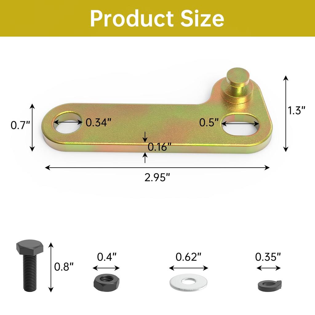 ForoGore Carburetor Kickdown Throttle Bracket Kit for 20-121 700R-4 700R 4 Transmission