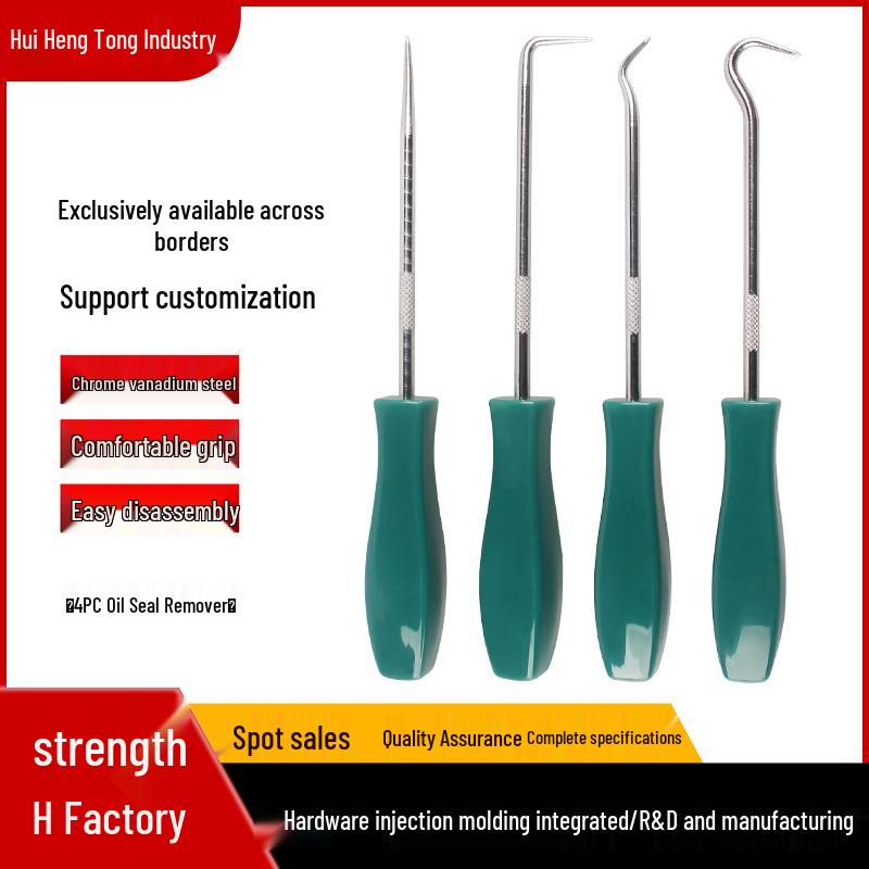 Mini 4-Piece Oil Seal & Gasket Removal Tool Set with Square Handles