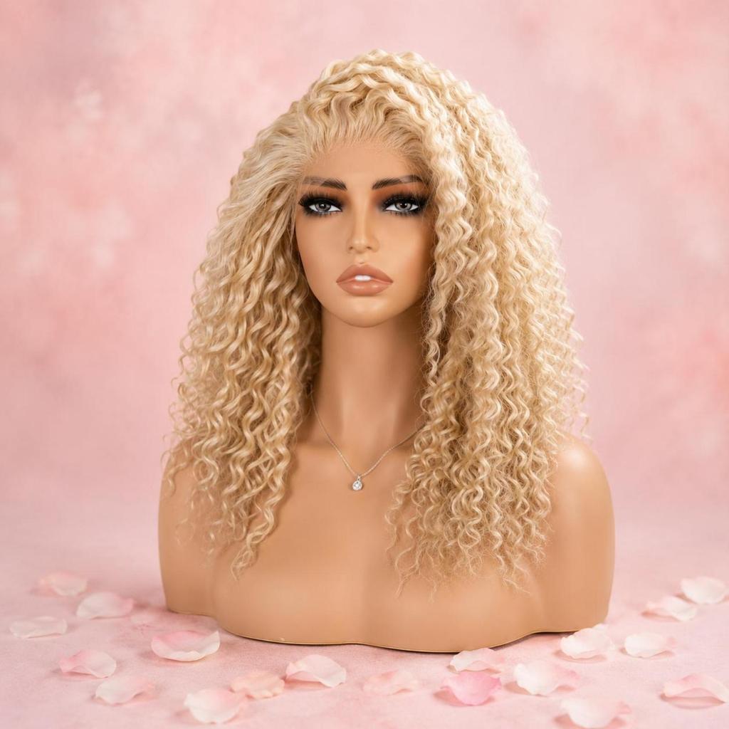 Shoulder Bust Mannequin PVC Hairpiece Display Head Makeup Stand for Salon Owners,