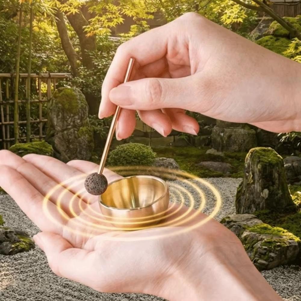 Portable Sound Bowl Stress Relief Tibetan Singing Bowl Unique Gift Mini Singing Bowl Sound Healing