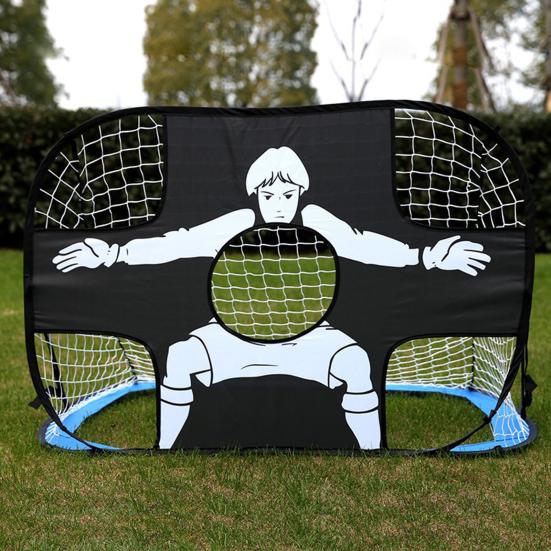 Football Gate Impact-Resistant Sturdy Construction Foldable Good Resilience Portable Heavy-Duty Soccer Games