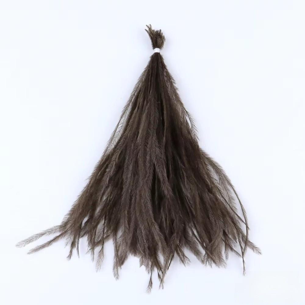 100Pcs Sewing Costuming Ostrich Feathers DIY Feathers Trim Loose Plumas Decorativas for Halloween