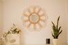Rattan Spiegel Blume s