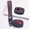 Soft Silicone Car Key Cover Keychain For Honda 7th 8th Gen Accord CRV Odyssey Fit City Civic And Classic Old Model Anti-Scratch Guard