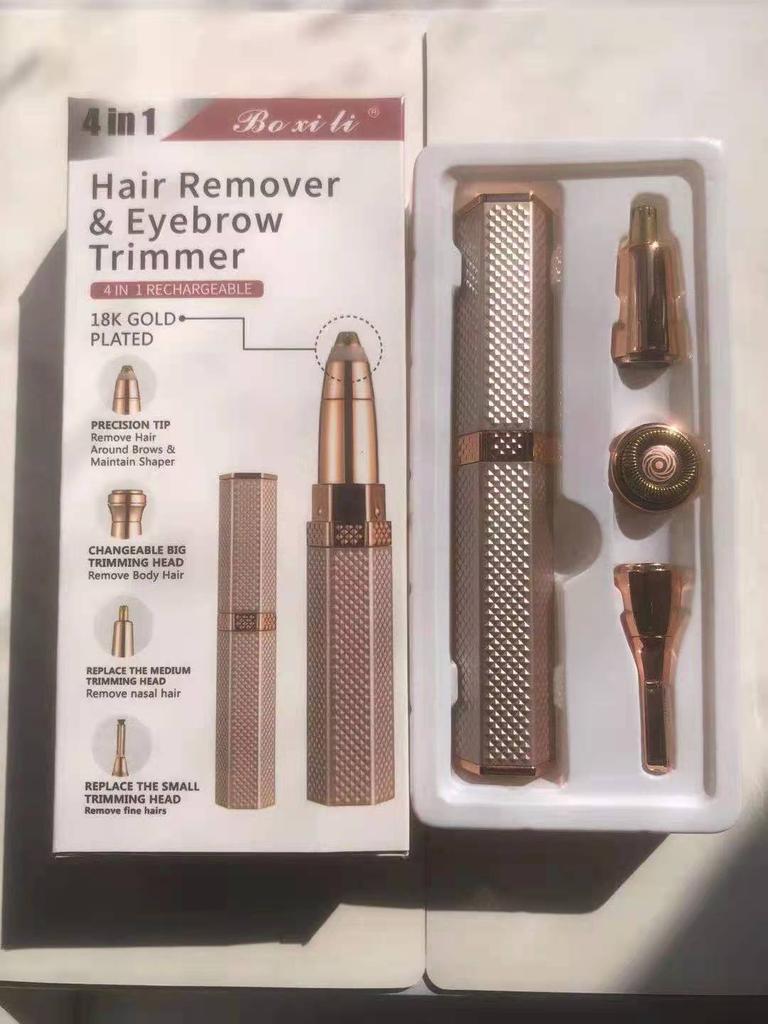 4 In 1 Electric Hair Removel Shaver for Women Eyebrow Trimmer Epilator Electric Painless Hair Remover Machine Body Facial Bikini