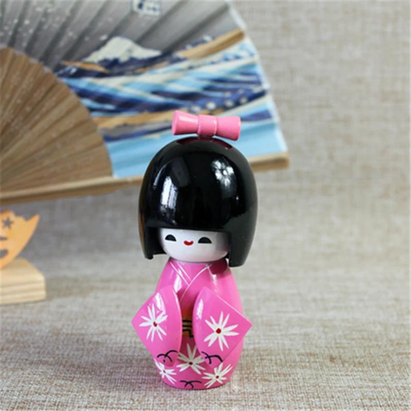 Japanese Puppet Geisha Ornaments Kimono Doll Cartoon Characters Restaurant Accessories Sushi Shop Decorations Sushi Maker 1-25