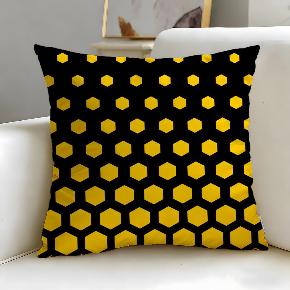 Floral Texture Cushion Cover Soft EasyWash Pillow Case Versatile for Couch Bed Travel and Office
