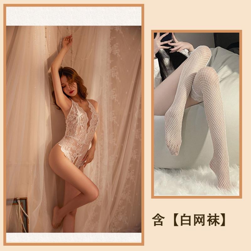 New sex underwear small breasts show big uniforms pure desire sexy perspective mesh onesie breast milk clothing