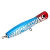 Popper Fishing Lure Attractive Colors Reflective Basswood 7.1in 3oz Large Popper Fishing Lure for Bass Tuna GT