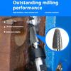 Type Carbides Rotary File Efficiency Grinding Head Round Shank Design For Metal Wood Plastic Grinding Clear Burrs