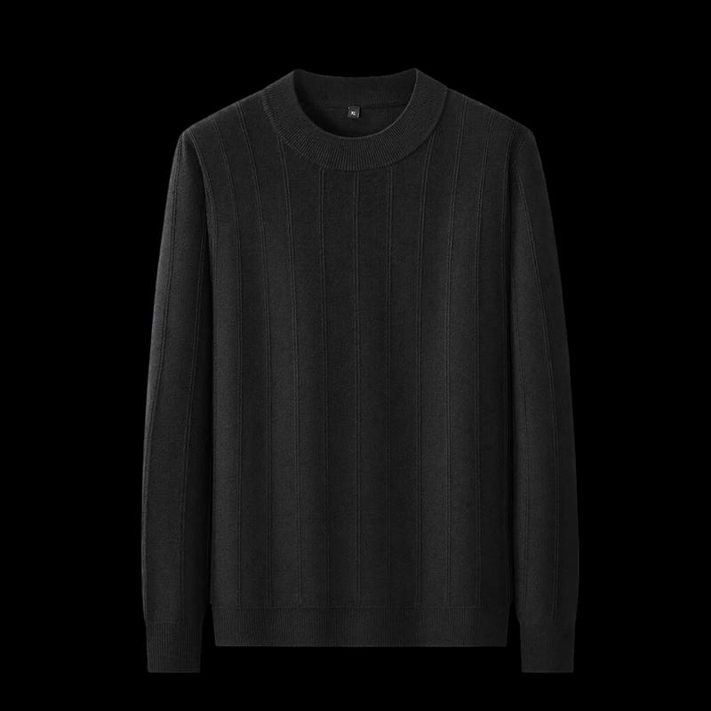 Men's Oversized Classic Casual Crewneck Knit Sweater
