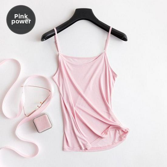 Tangge Sommer-Camisole aus Maulbeerseide – verstellbare Träger und vielseitige Passform