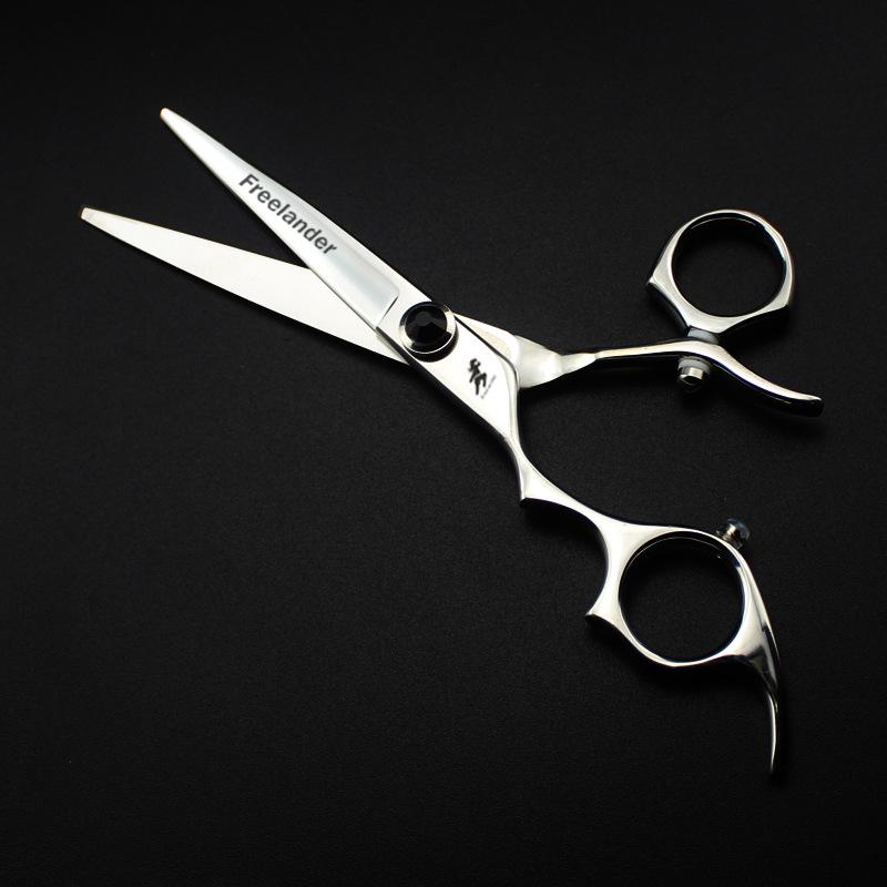 Ручка 6,0 дюйма, Freelander, Яркие леворукие ножницы, Плоские ножницы, Леворукие ножницы Left hand flat