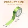 1 Roll of Iridescent Rainbow Laser Cloth-Based Masking Tape Suitable for Art Scrapbook Journal Decoration Tape