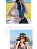 Women's Summer Sun Protection Hat with Large Brim and Face Covering