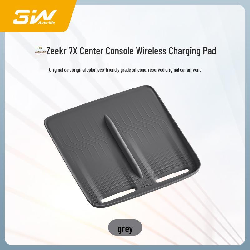 Zeekr 7X Mittelkonsolen-Silikon-Anti-Rutsch-Schutzmatte mit Wireless Charging-Kompatibilität