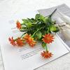 7-Forked Chamomile Artificial Flower, Plastic Daisy for Home Decoration