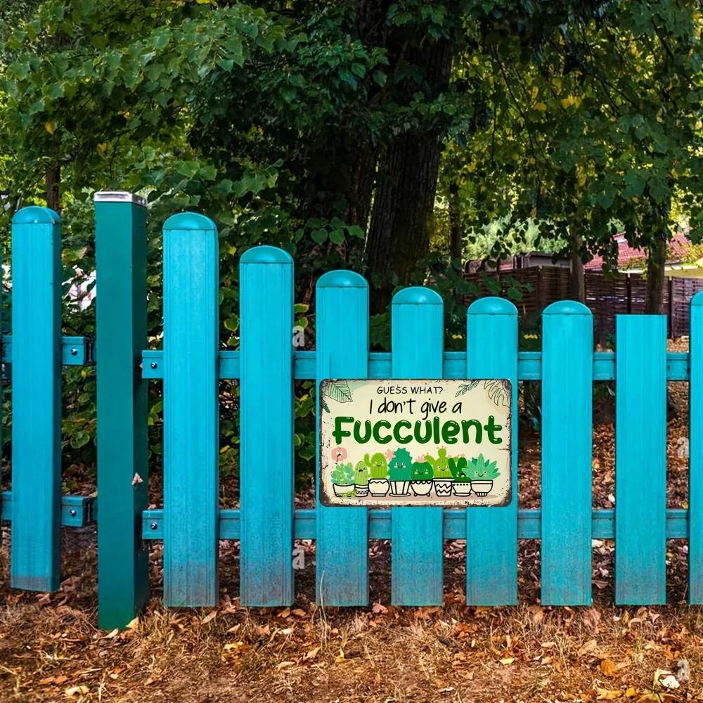 1pc Vintage Sign for Garden and Home Decor Hippie Wall Art Poster for Indoor and Outdoor Use