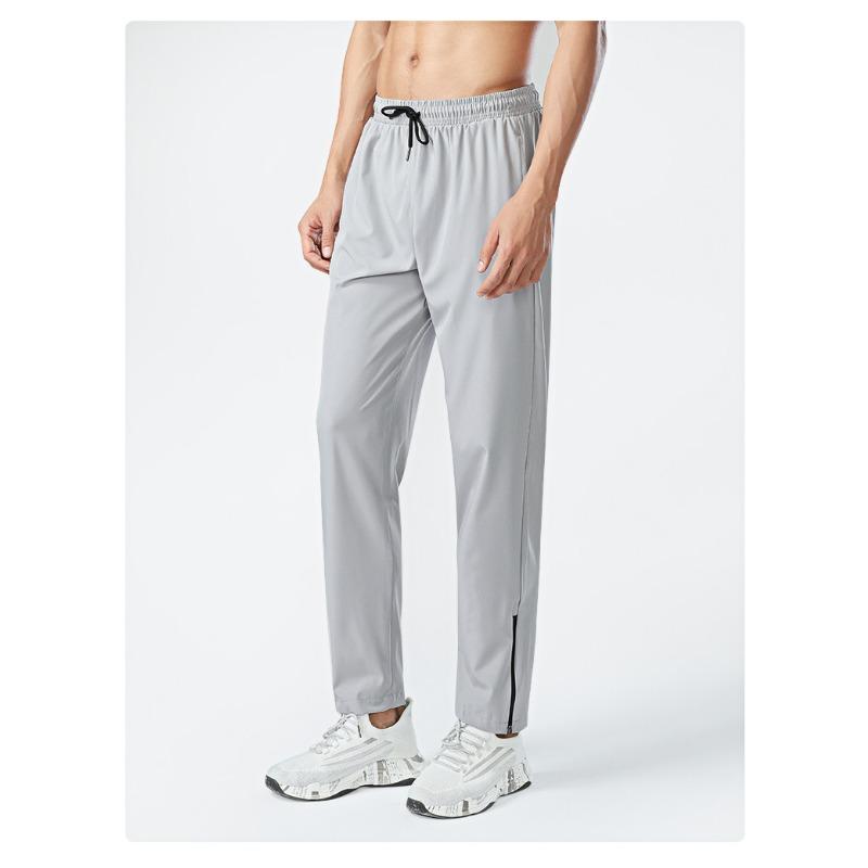 

Летние мужские свободные модные повседневные тонкие эластичные спортивные брюки на все тело, мужские повседневные брюки, одежда для отдыха, брюки XXXL светло-серый