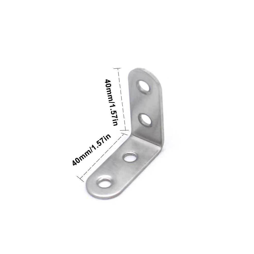 heaven2017 Stainless Steel Corner Brace Joint Bracket L-Shaped 90 Degree Right Angle Bracket heaven2017 Stainless Steel Corner Brace Joint Bracket L-Shaped 90 Degree Right Angle Bracket