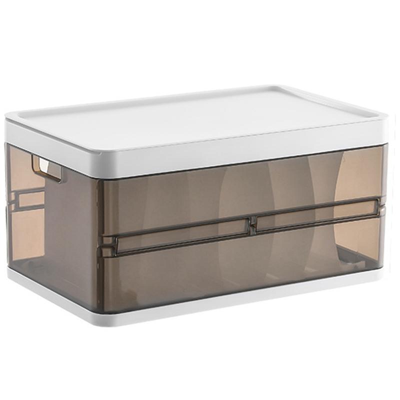 

Good-Pants Storage Box, Clothes Compartment Box, Household T-Shirt Wardrobe Clothes Organizer Box, With Partition