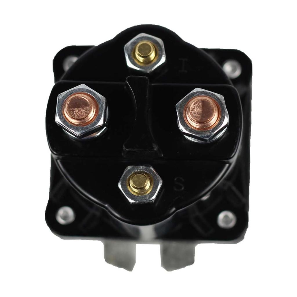 Dump Trailer Solenoid 12V 4 Terminal 100 AMP Kti Solenoid Relay Replacement For Intermittent Duty Mo-Narch Bu-Cher SAZ4201GJ 07522 391-2-C