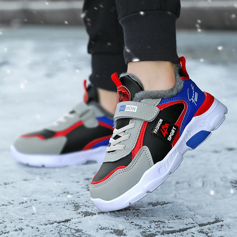 4-15 years old boys shoes spring and autumn winter classmates waterproof middle and older boys sports shoes students children shoes running shoes men