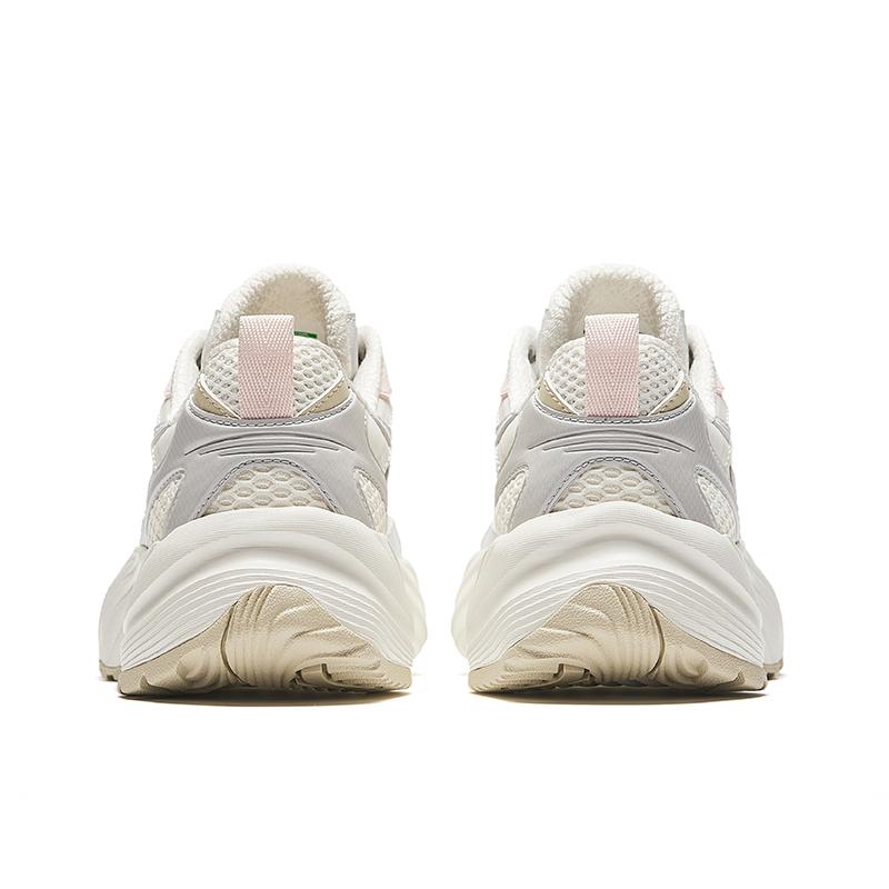 New Anta Low Top Casual Shoes Women's White Gray 922438809-5