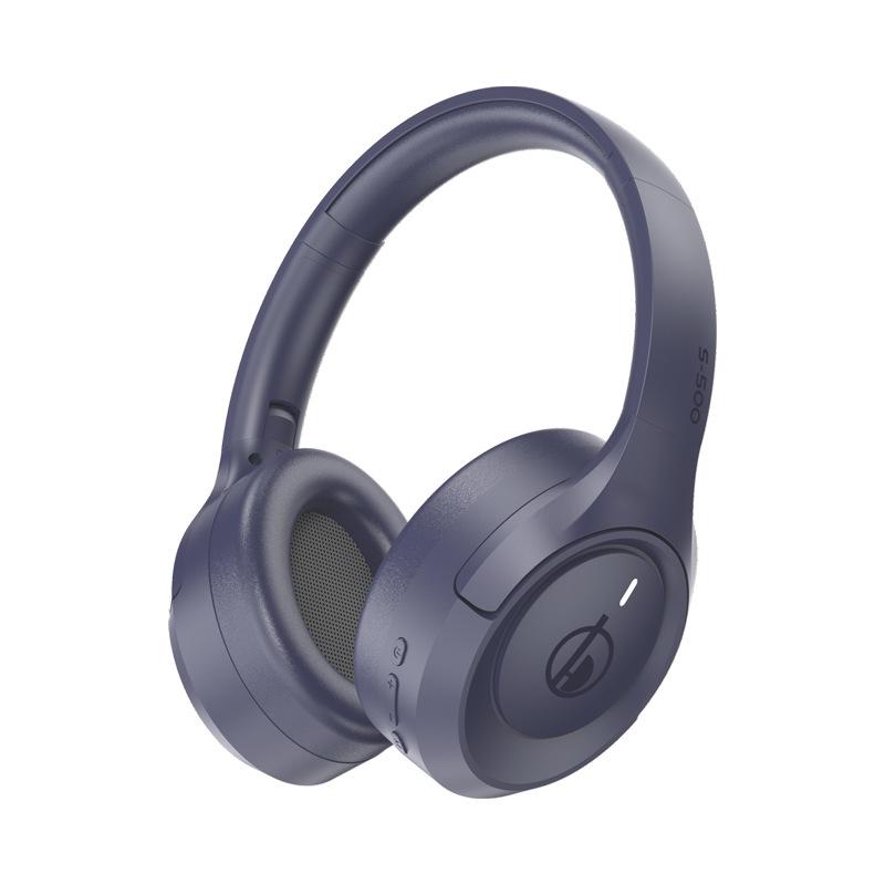 

New Cross-Border 3D Sound Wireless Over-Ear Headphones with Sound Isolation & Extended Battery Life синій