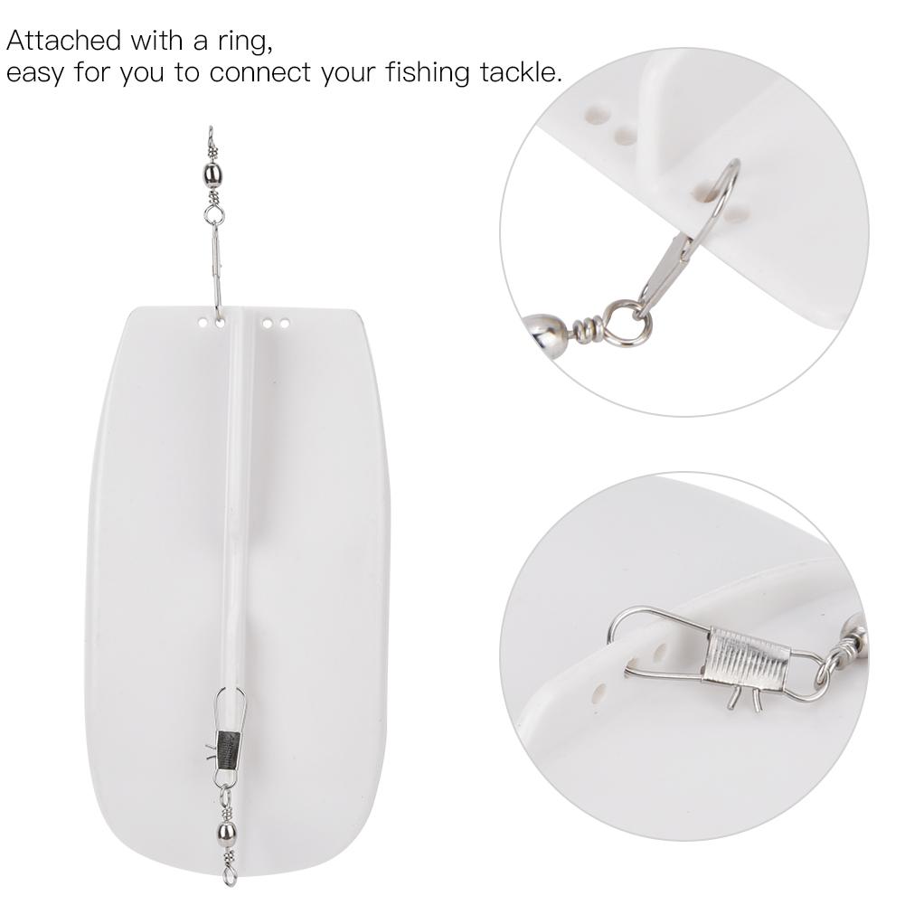 Angeln Schleppbrett Verstellbare Tiefe Kunstköder Tauchplatte mit Ring