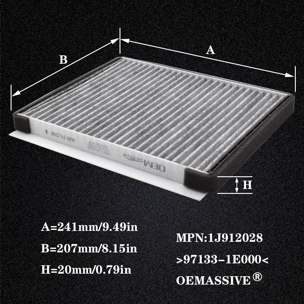 Car Pollen Cabin Air Conditioning Filter Activated Carbon For Hyundai Accent Elantra i30 Kia Carens Cee'd 2012 2013 2014 2015