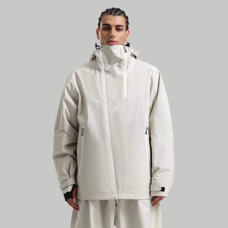 Men's and Women's Ski Jacket Snowboard Coat Waterproof Winter Baggy Snow Jackets with Hood Windproof Warm Insulation Outdoor Sports Skiing Jackets