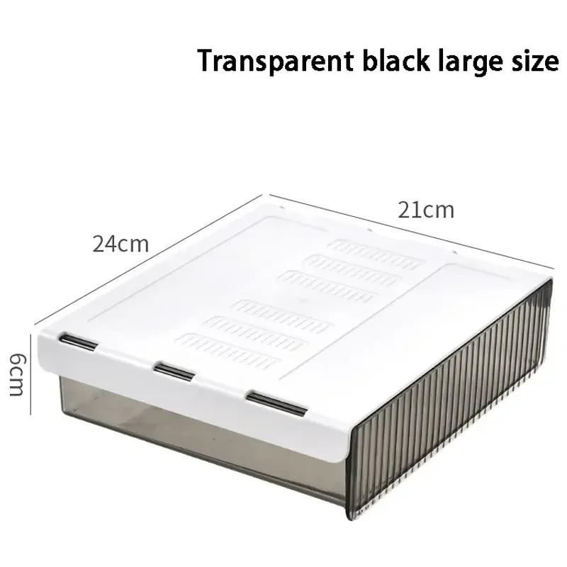 Under Drawer Desk Drawer Organizers Self Slide Out Desk Workspaces for Office Home Adhesive Hidden Desktop Organizer Accessories