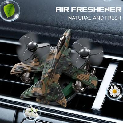Airplane Design Car Air Freshener Aromatherapy Fragrance Auto Oil Diffuser Interior Accessories Airplane Ornaments Decoration