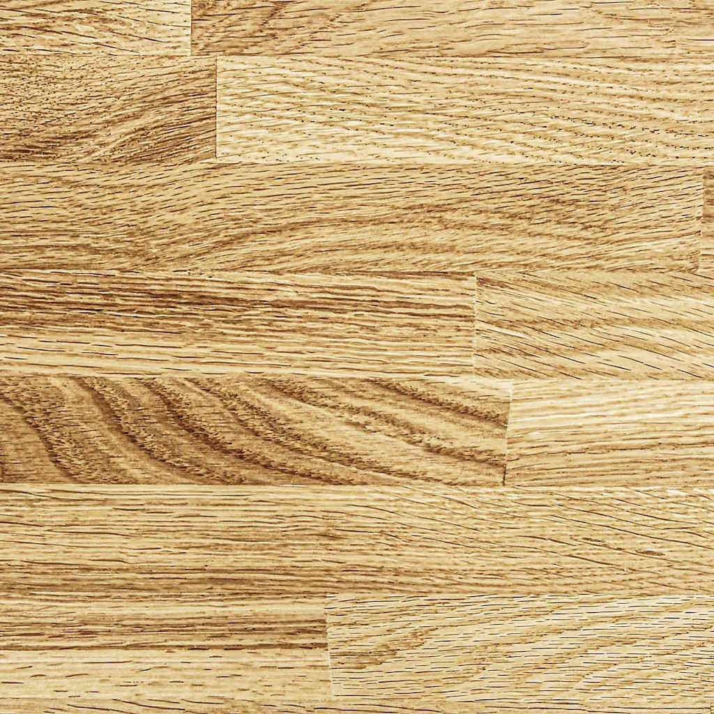 Solid Wood Bed without Mattress 75 x 190 cm Oak Wood