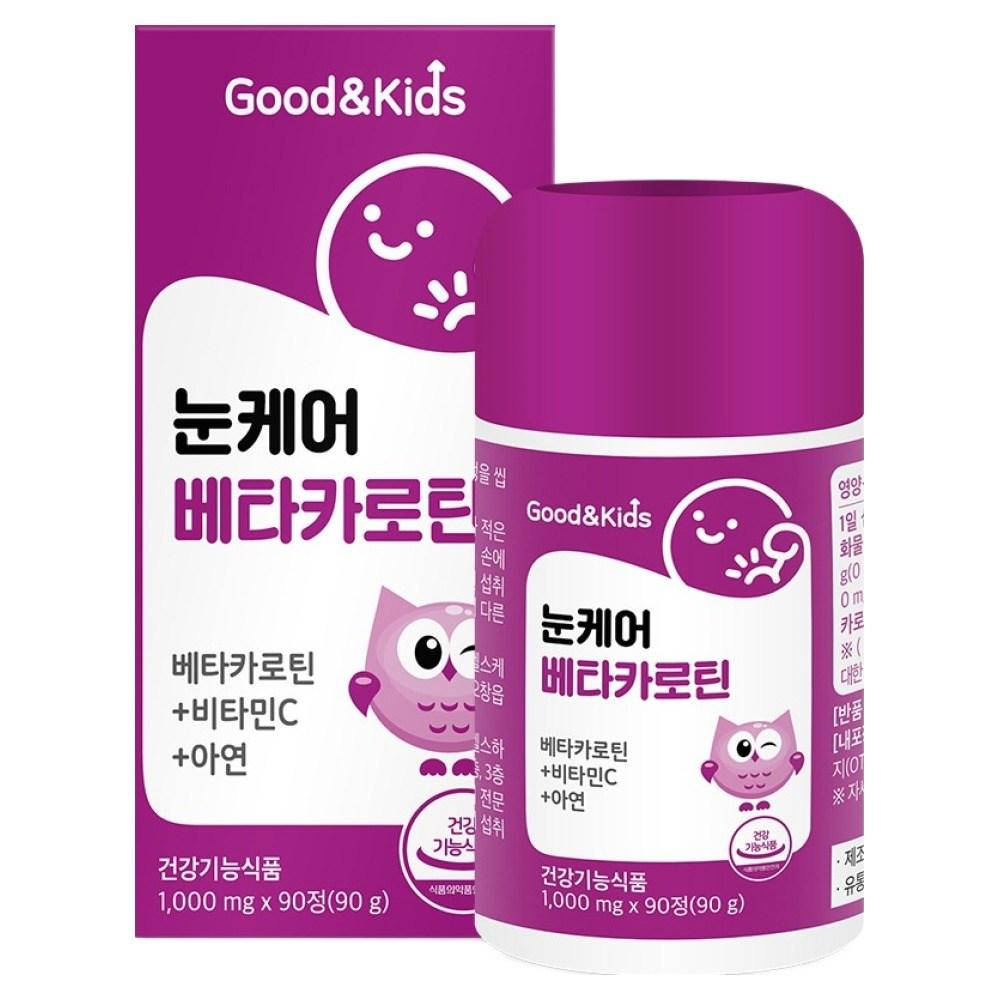 Good & Kids Eye Care Beta-Carotene 90 Tablets 1 Pcs