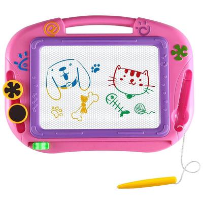 Magnetic Drawing Board Erasable Colorful Doodle Drawing Board Toy for Kids Writing Sketching Pad