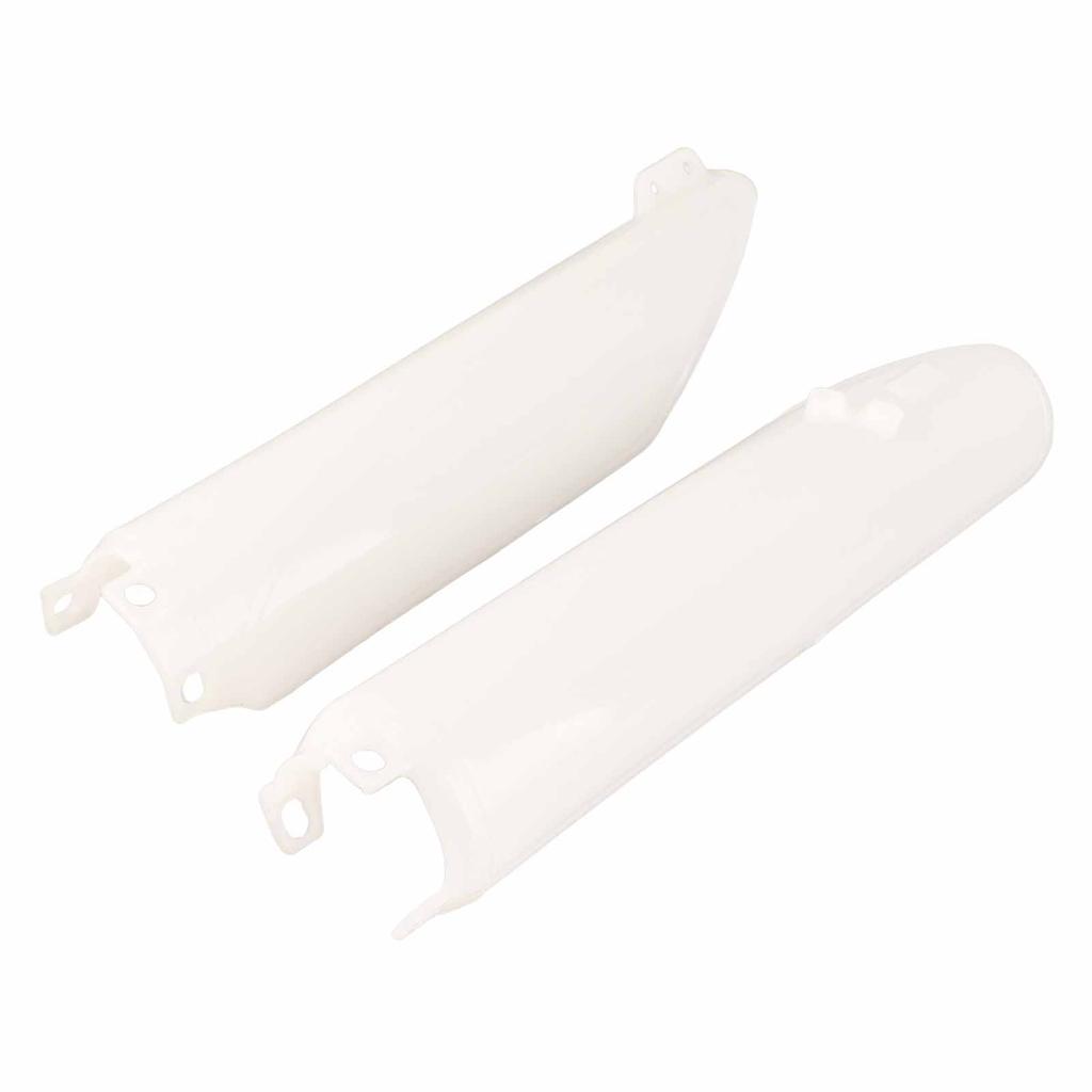 Motocycle Fork Guard Protector White Front Shock Guard Cover Replacement for CR125 CR250 CE500