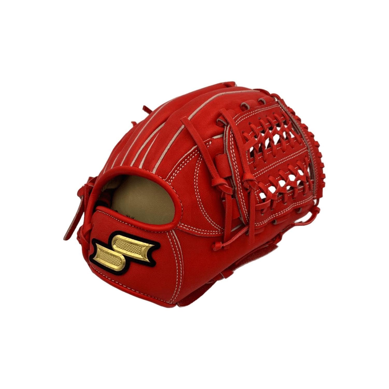 

SSK SSGB76107 Soft Baseball R Orange Large Infielder s Hat, (33),