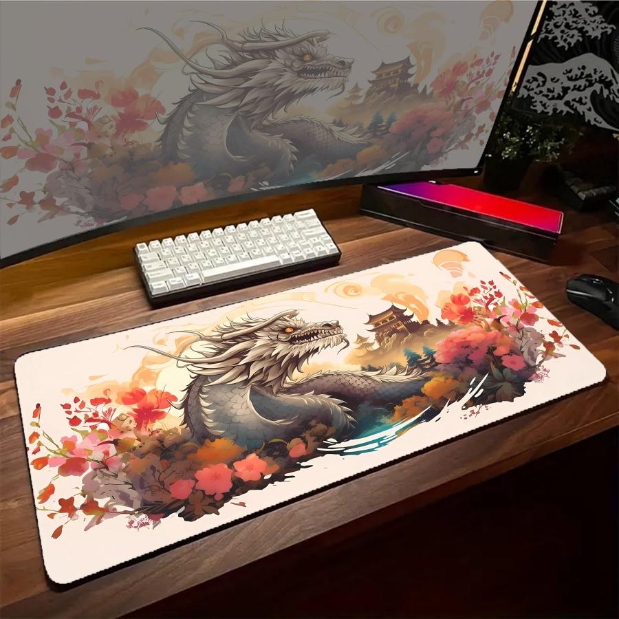 Large Mat Cool Dragon Mouse Pad big Gamer Desk XXL Computer Table Carpets Accessories Setup PC Gaming Mopusepads