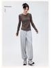 Women's Fleece-Lined Harem Pants: High Waist, Cuffed, Solid Color Sweatpants for Autumn/Winter