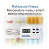 Thermometer Digital Kühlschrank, Gefrierschrank, Gefrierschrank Magnetisches Thermometer mit Wecker
