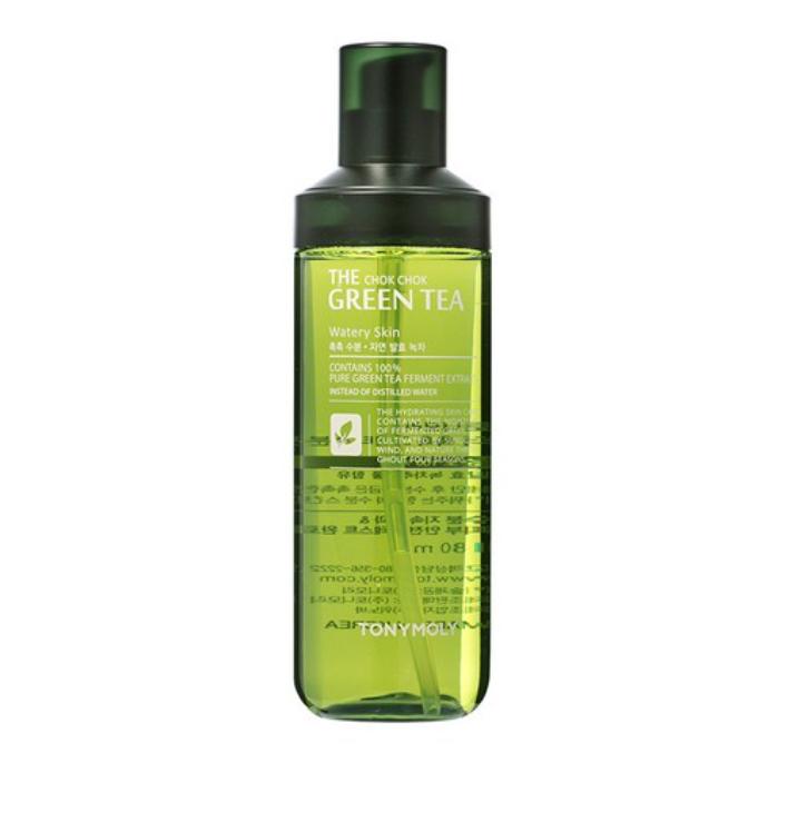 TONYMOLY The Chok Chok Green Tea Moisture 2-Piece Set | Hydrating Toner & Lotion