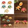 Artistics Metal Turtles Jewelry Box Organizers Secure Lock Systems for Necklace Earrings Storage