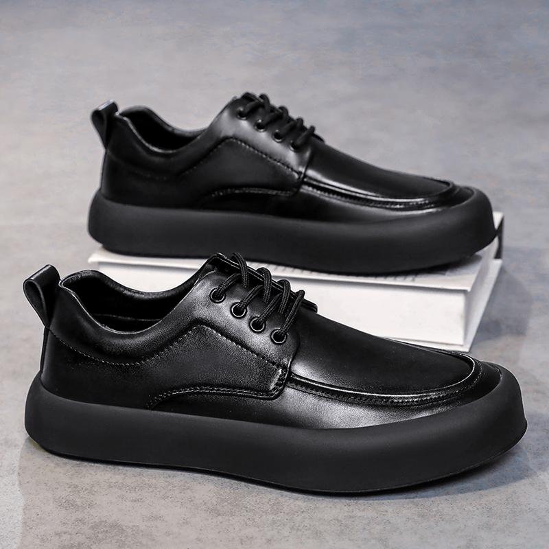 New Mens Business Shoes Luxury Brand Outdoor Work Casual Shoes New Male Dress Shoes Fashion Genuine Leather Formal Footwear 2024