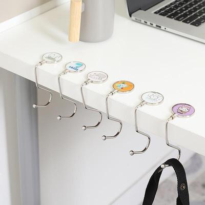 Haken Abnehmbarer Schreibtisch für Büro Schreibtisch für Schülertasche Desktop-Haken Tragbarer Beistelltisch für Schule Schreibtischtasche Randhaken