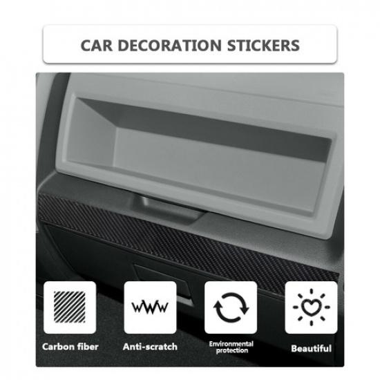 Carbon Fiber Interior Below Golve Box Cover Trim For Dodge RAM 1500 2009-12